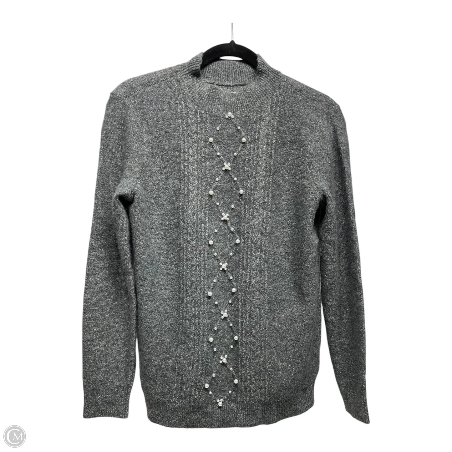 Sweater By Elle In Grey, Size: S