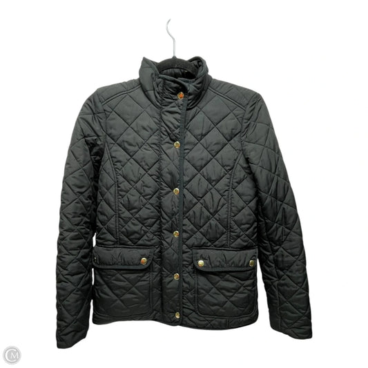 Jacket Puffer & Quilted By J. Crew In Black, Size: Xs