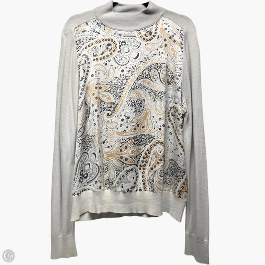 Sweater By Ann Taylor In Multi-colored, Size: L