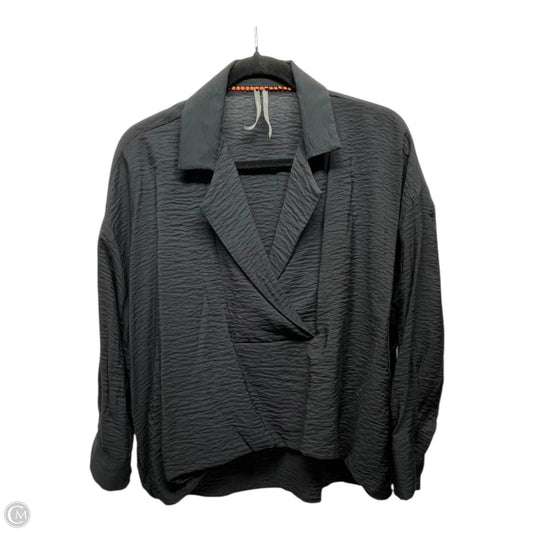 Top Long Sleeve By Anthropologie In Black, Size: Xs