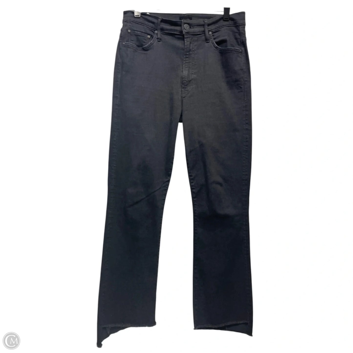 Jeans Boot Cut By Mother In Black Denim, Size: 10