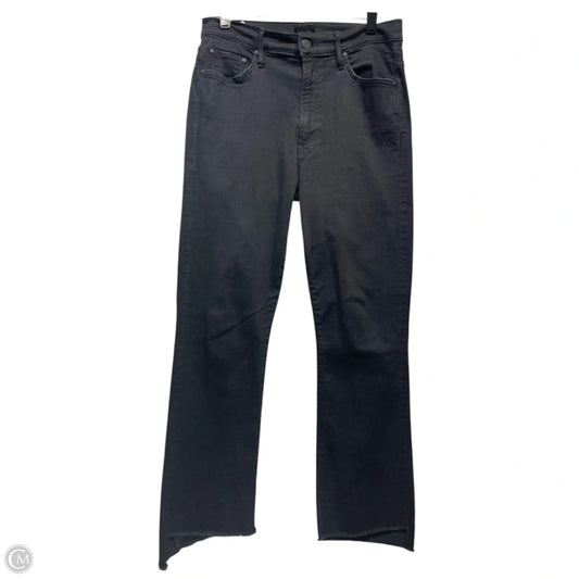Jeans Boot Cut By Mother In Black Denim, Size: 10