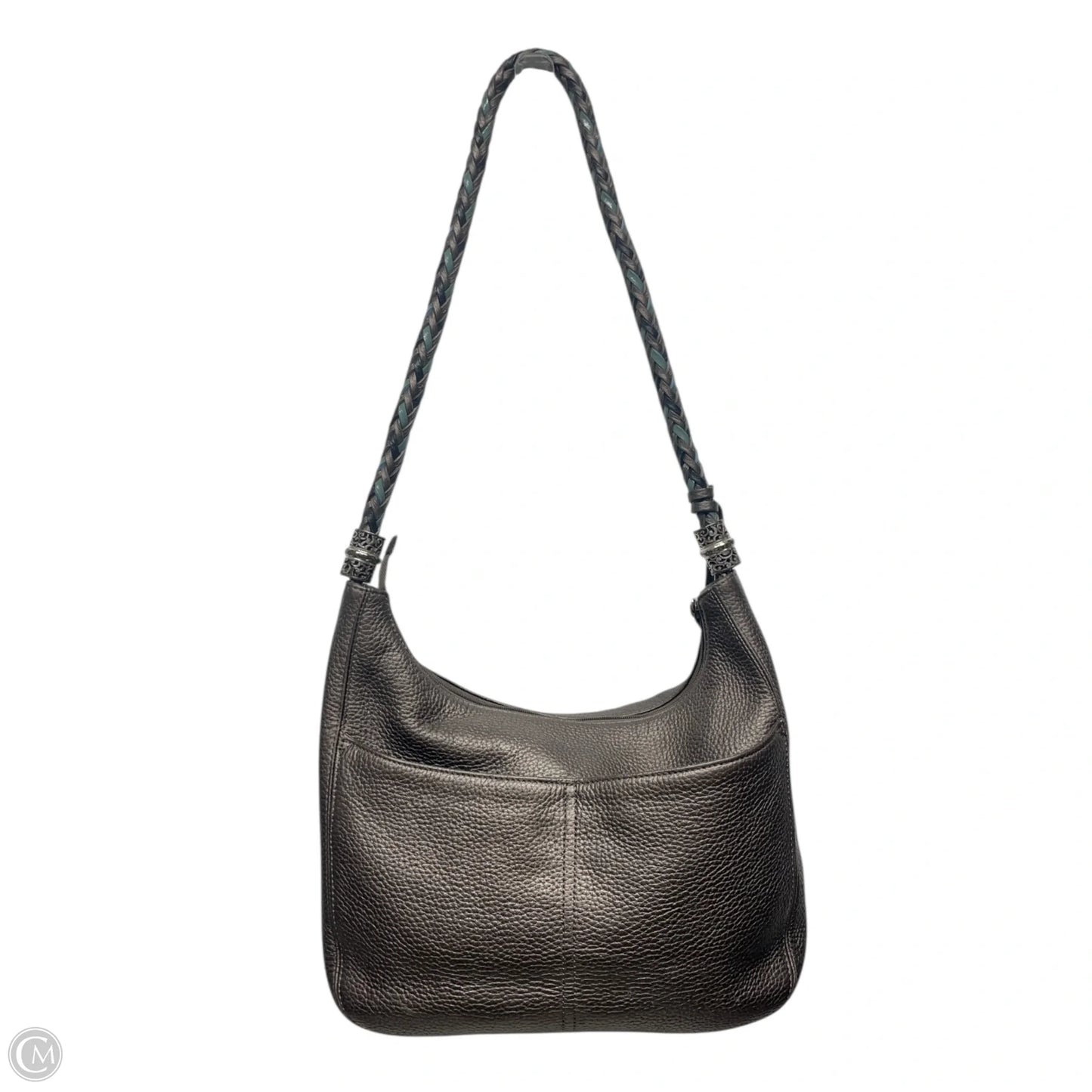 Handbag Leather By Brighton, Size: Medium