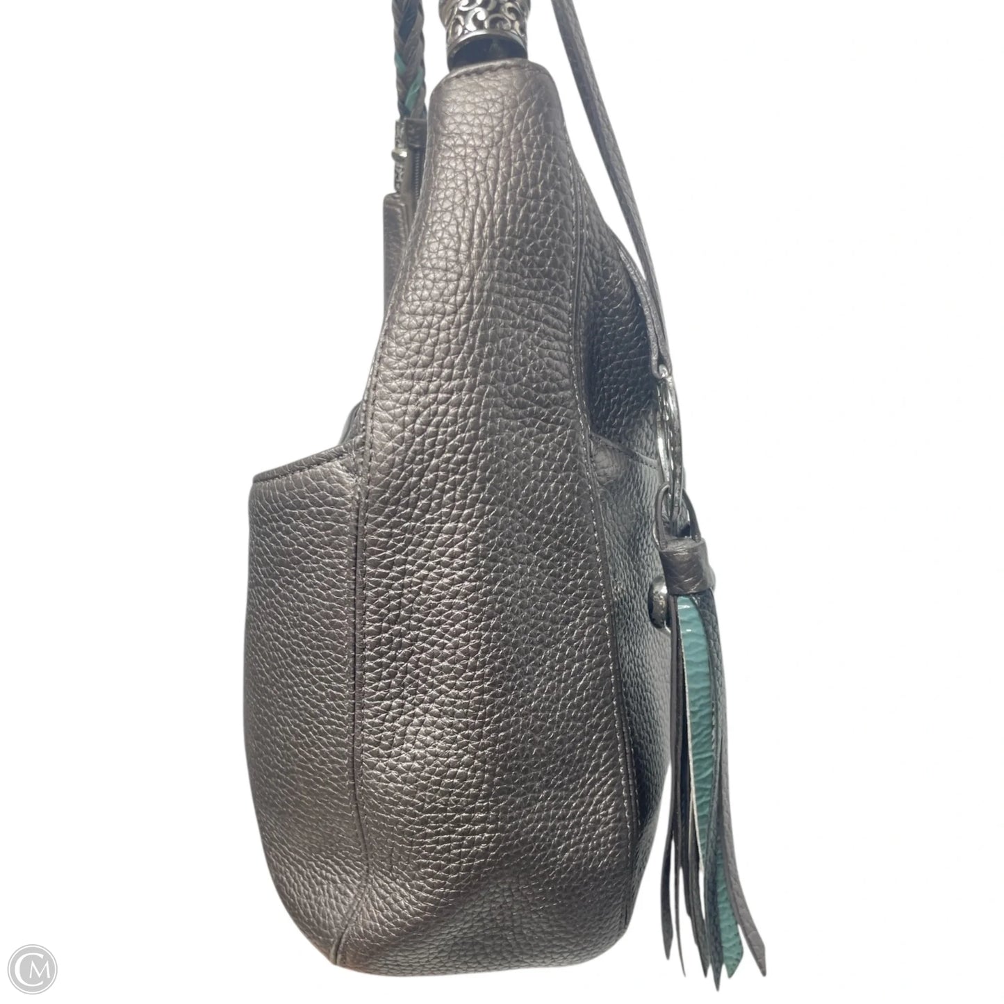 Handbag Leather By Brighton, Size: Medium
