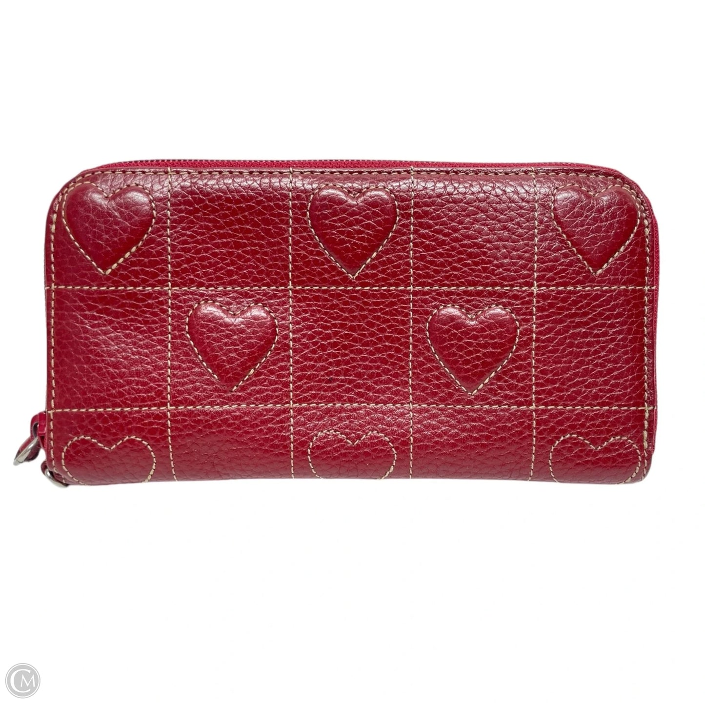 Wallet Leather By Brighton, Size: Medium