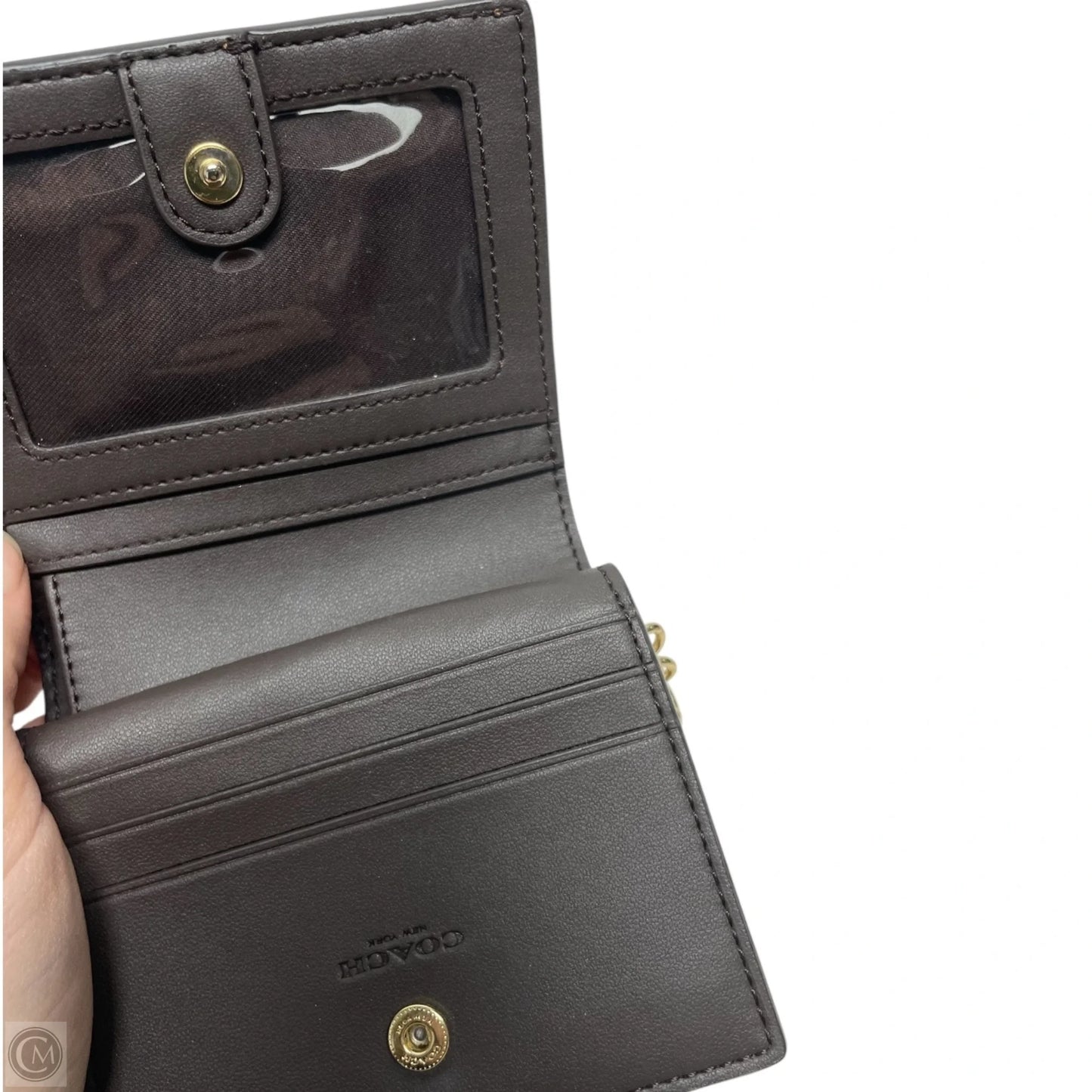 Wallet Designer By Coach, Size: Small