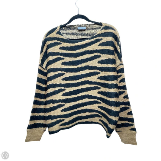 Sweater By Wooden Ships In Animal Print, Size: S