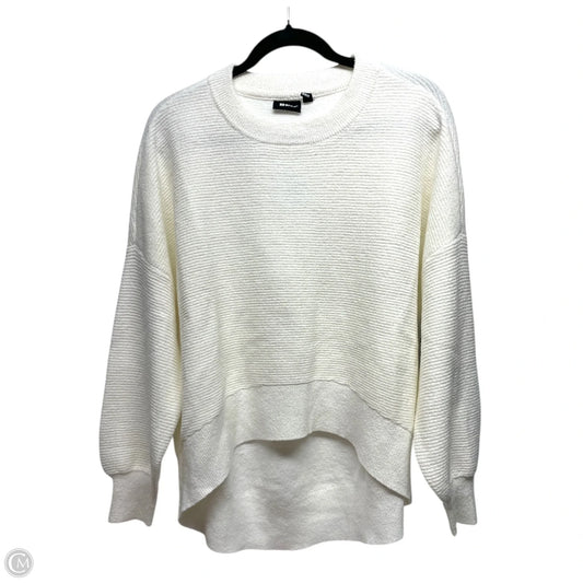 Sweater By Rd Style In White, Size: M