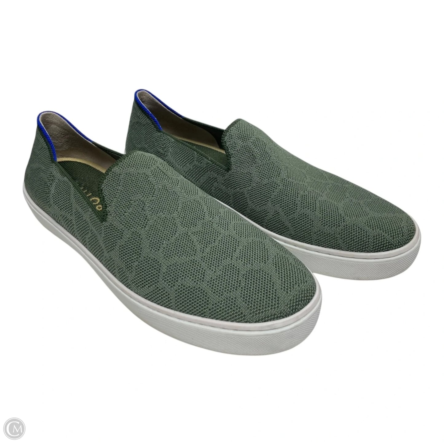 Shoes Sneakers By Rothys In Green, Size: 9.5