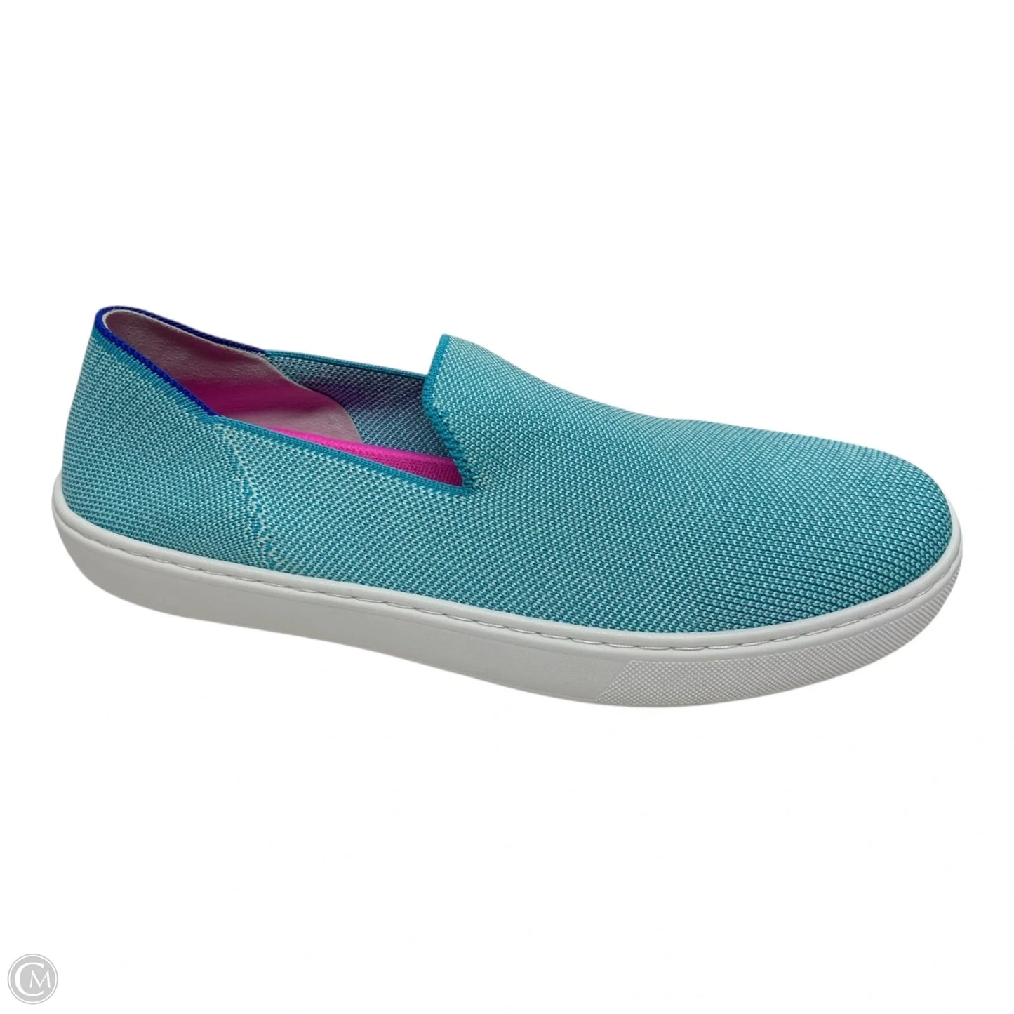 Shoes Sneakers By Rothys In Aqua, Size: 10