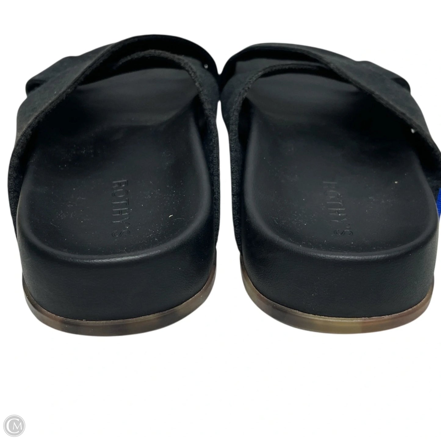 Sandals Flats By Rothys In Black, Size: 9.5
