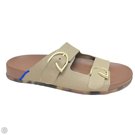 Sandals Flats By Rothys In Tan, Size: 9.5