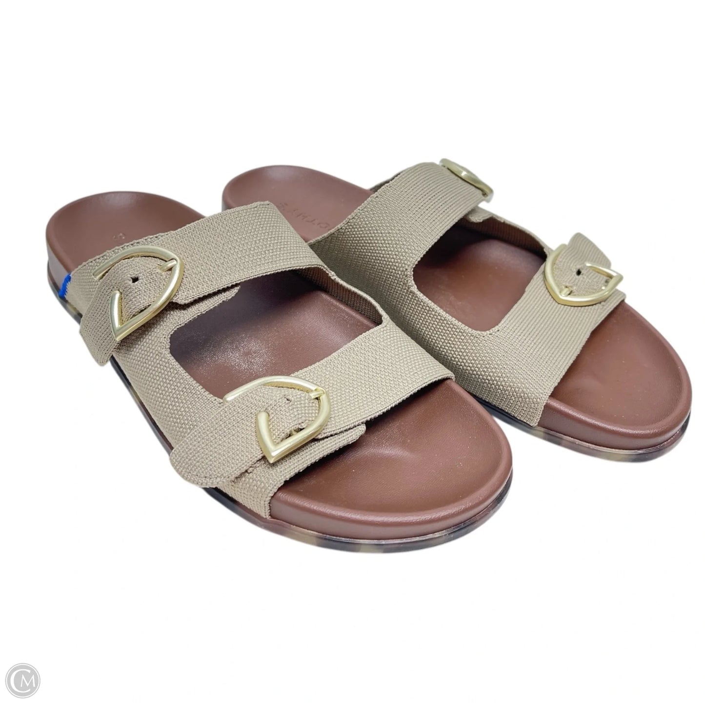 Sandals Flats By Rothys In Tan, Size: 9.5