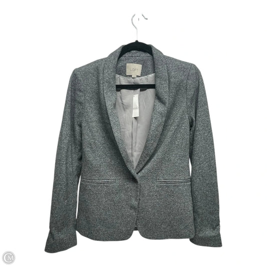 Blazer By Loft In Grey, Size: Xs