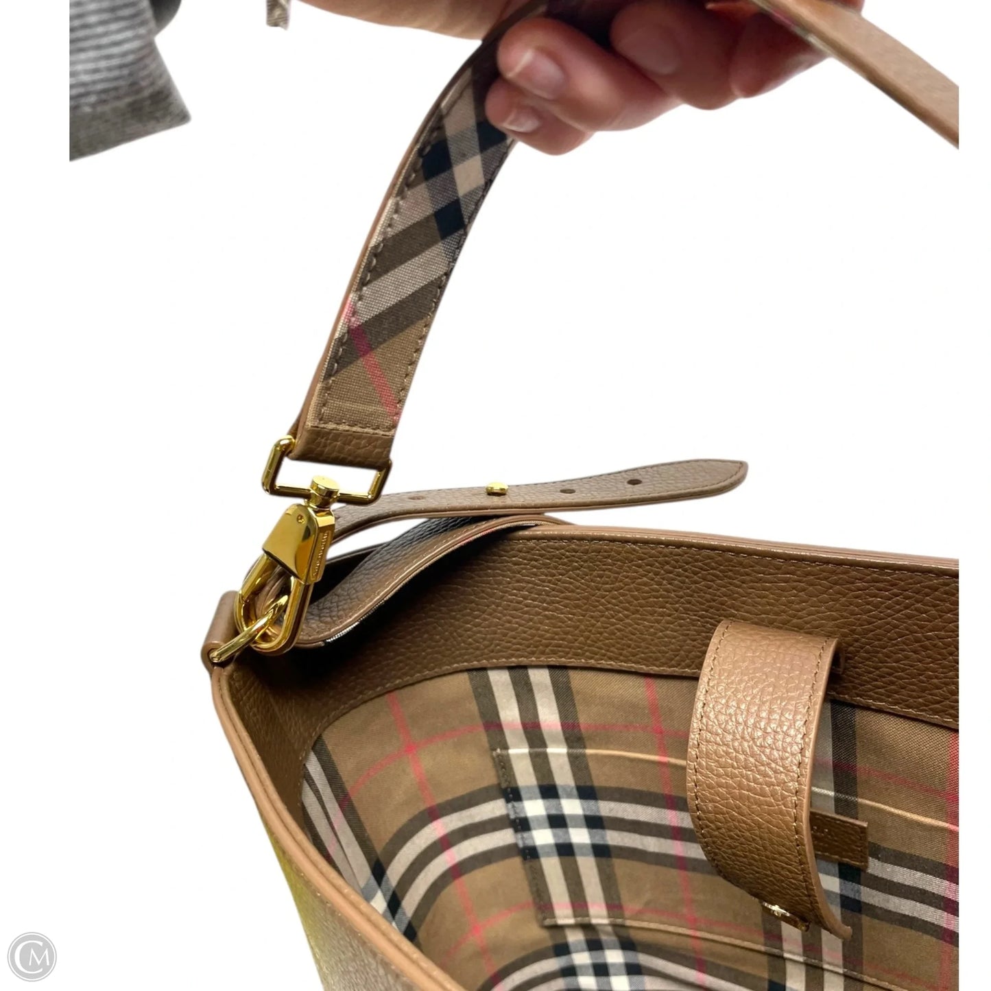 Handbag Luxury Designer By Burberry, Size: Large