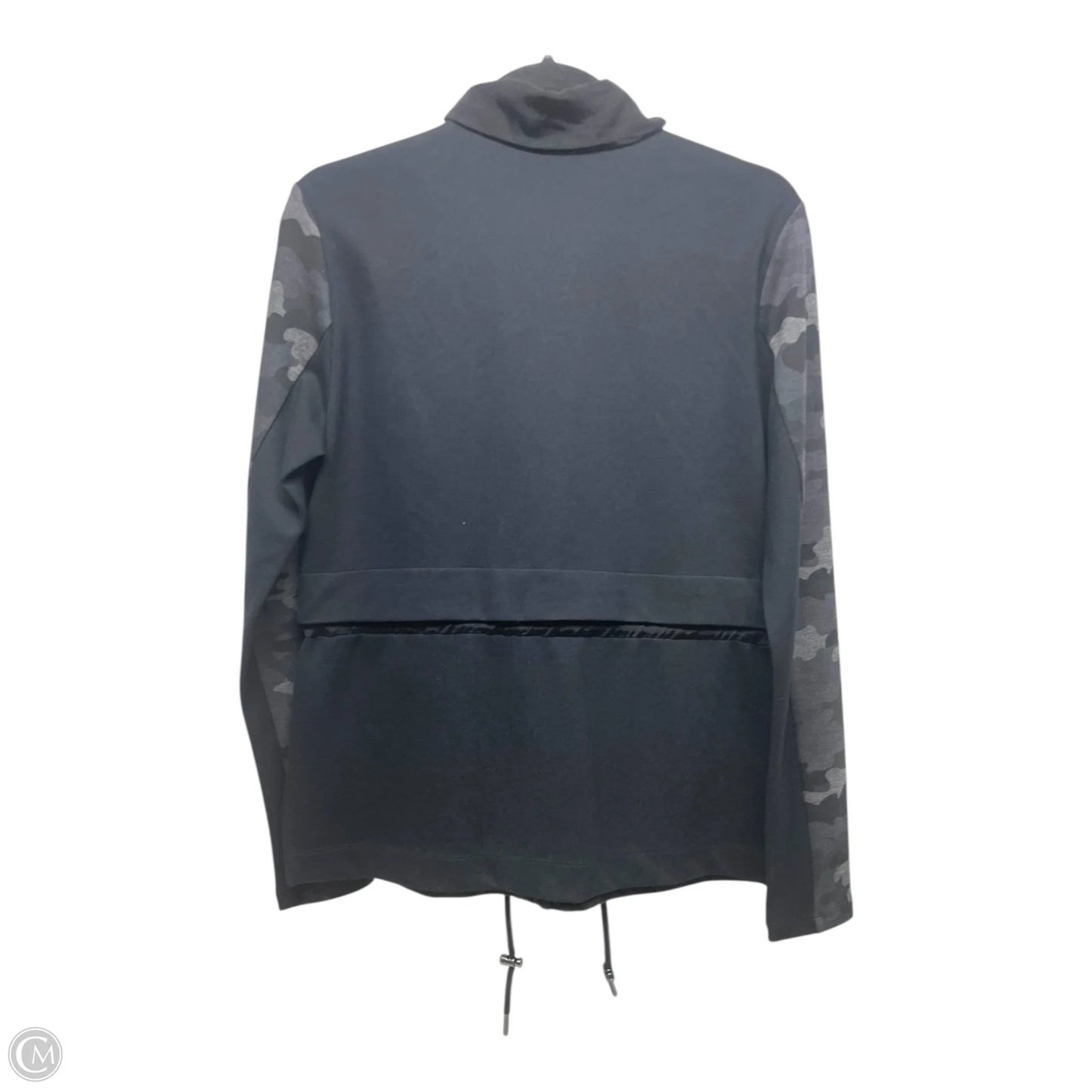 Athletic Jacket By Cabi In Grey, Size: S