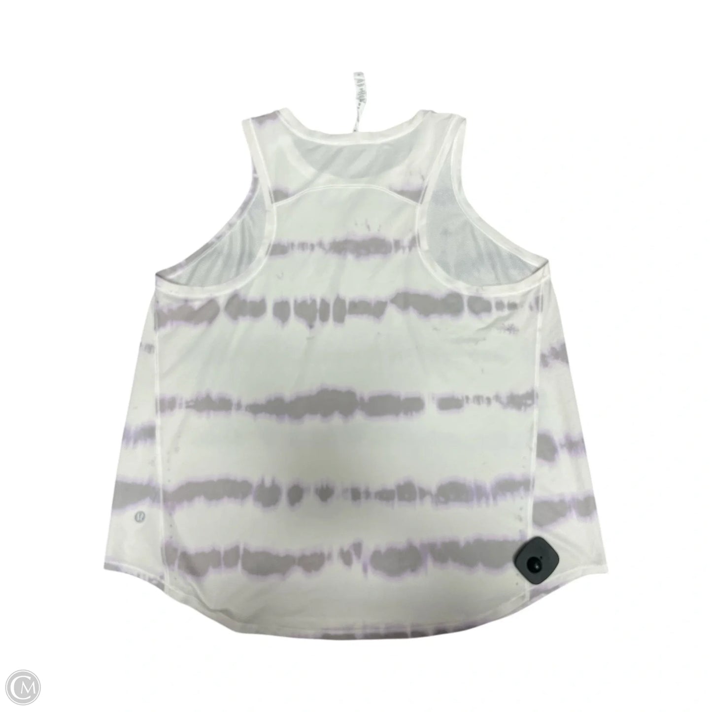Athletic Tank Top By Lululemon In Tie Dye Print, Size: 14