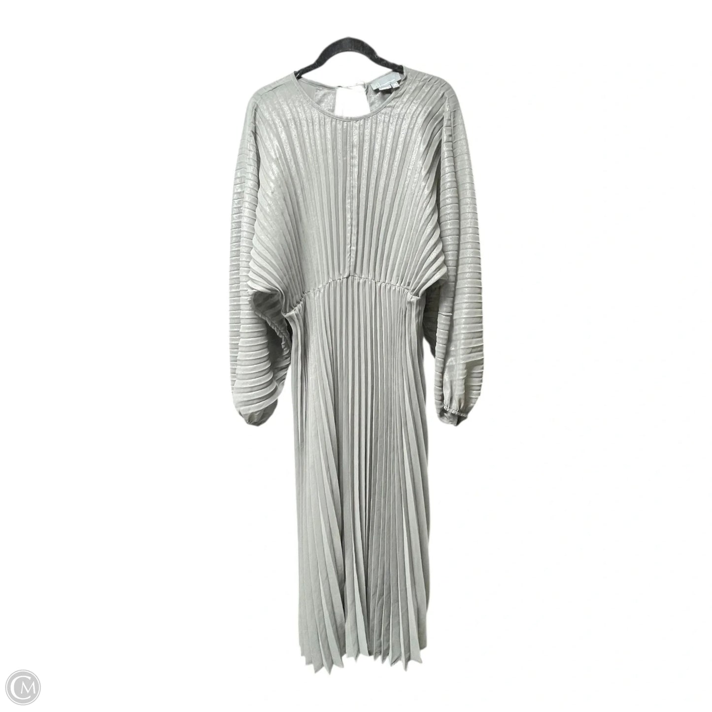 Dress Casual Midi By Anthropologie In Grey, Size: Osfm