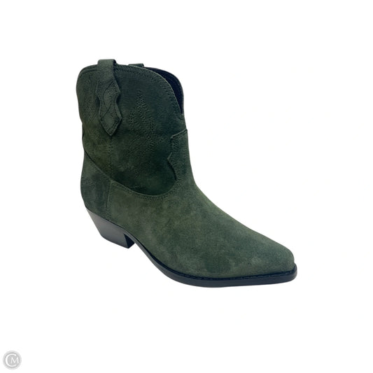 Boots Western By Nine West In Green, Size: 6.5