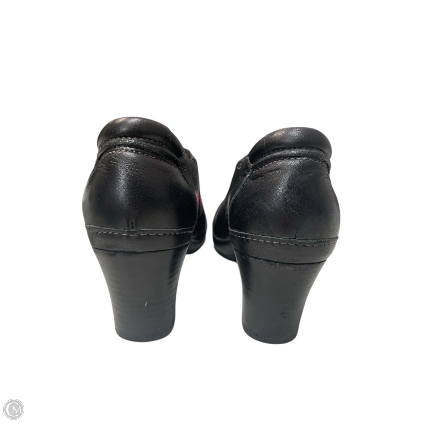 Shoes Heels Block By Clarks In Black, Size: 8