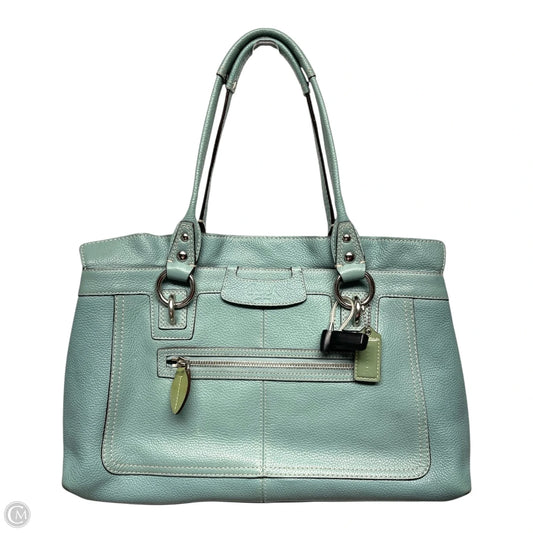 Handbag Designer By Coach, Size: Large