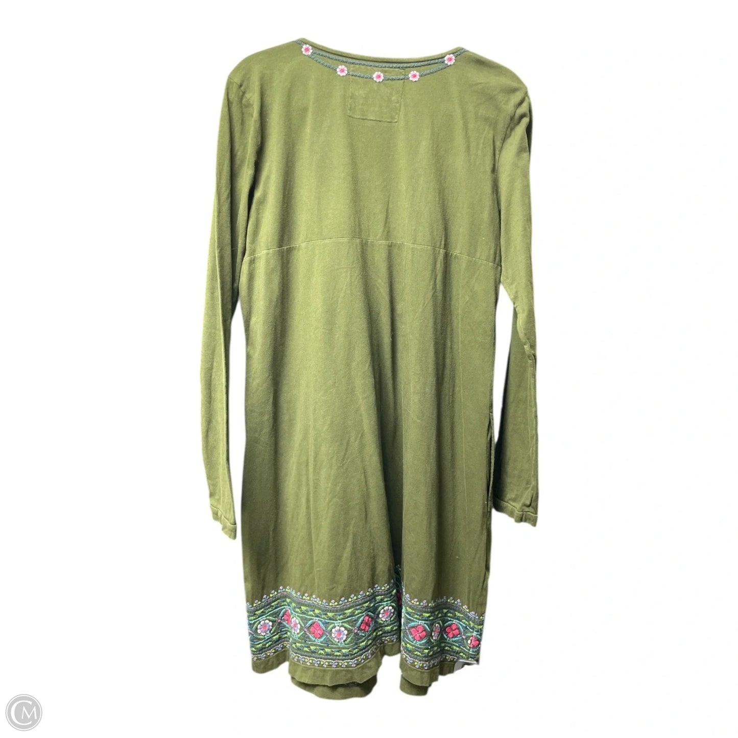 Dress Casual Short By Johnny Was In Green, Size: L