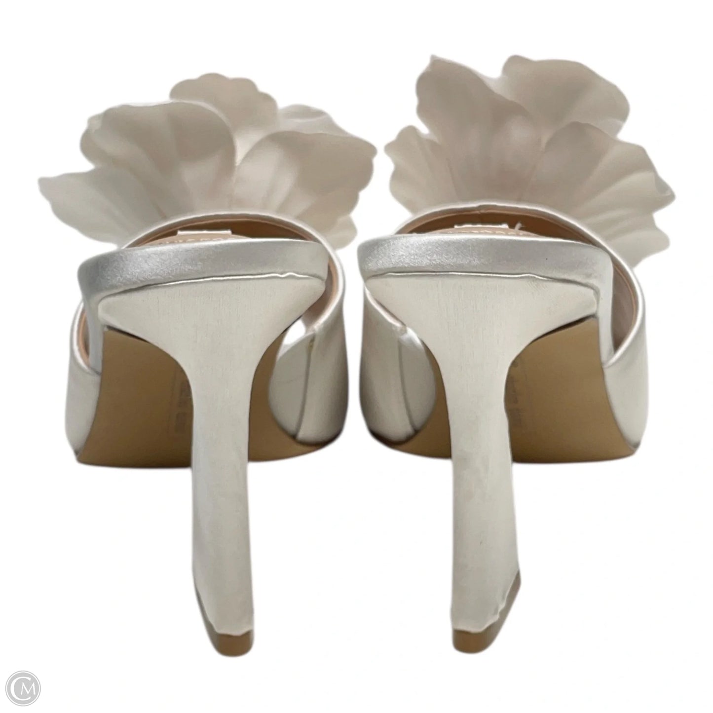 Shoes Heels Stiletto By Charles David In White, Size: 9
