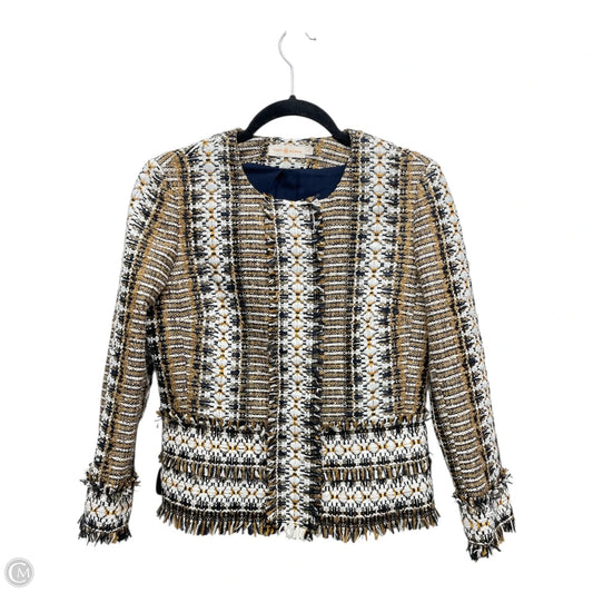 Blazer Designer By Tory Burch In Multi-colored, Size: 6