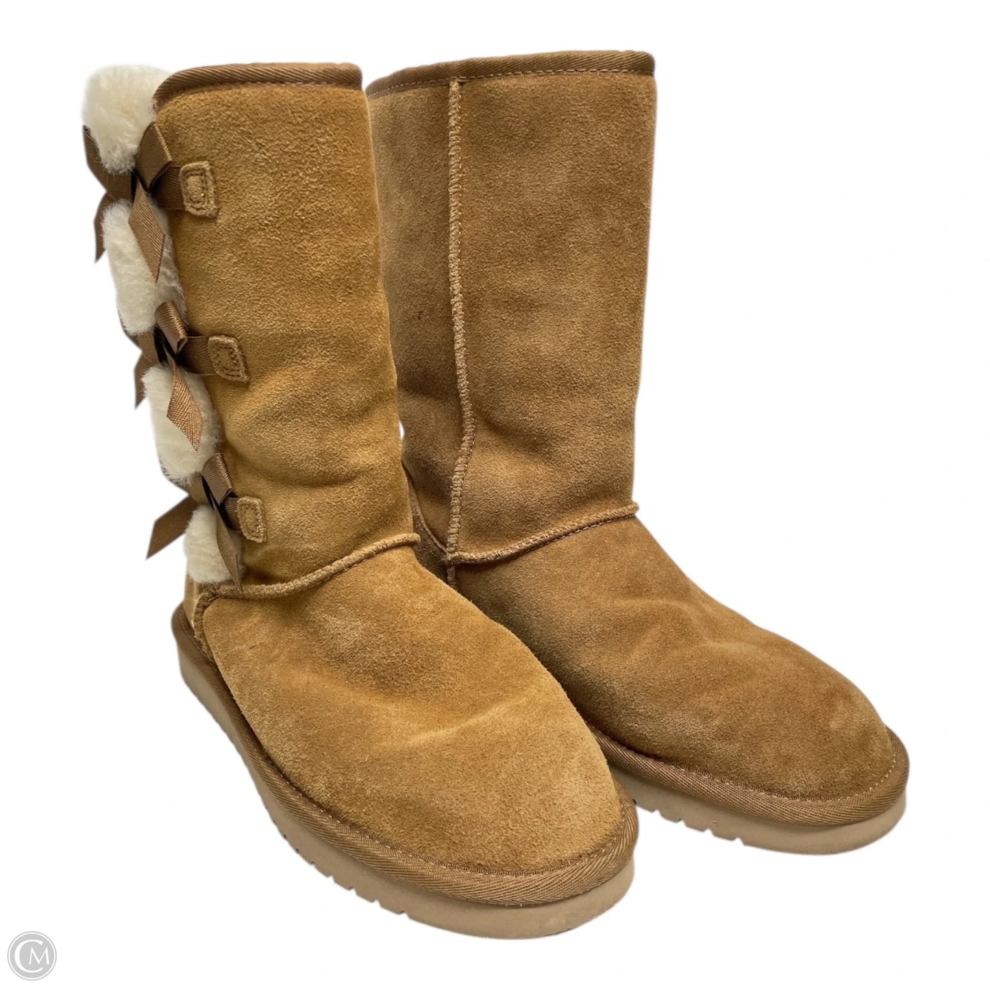 Boots Designer By Ugg In Tan, Size: 7