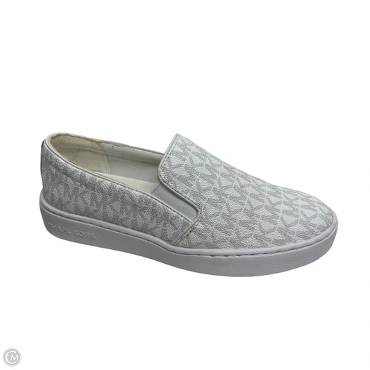 Shoes Sneakers By Michael By Michael Kors In Grey & White, Size: 5.5