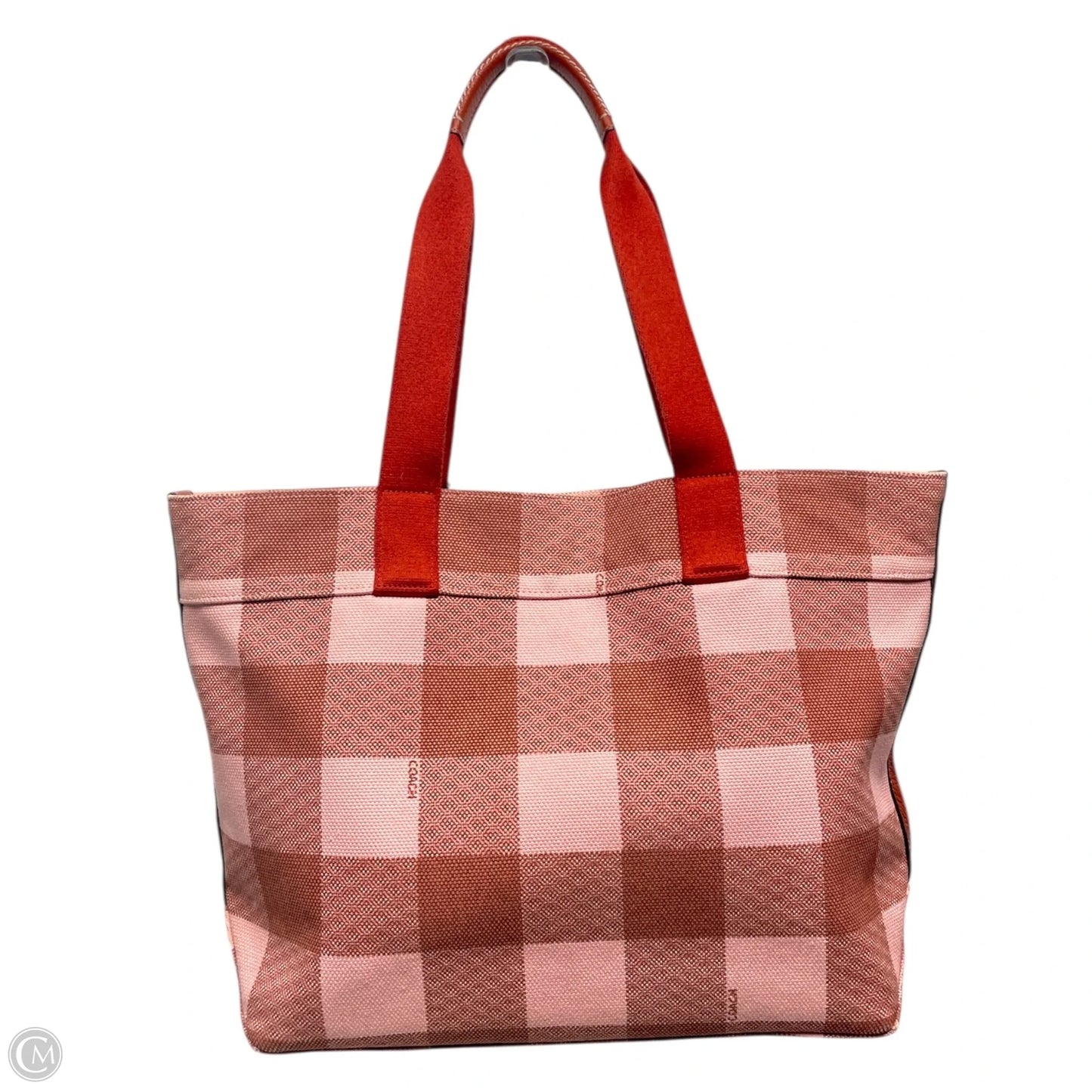 Tote Designer By Coach, Size: Medium