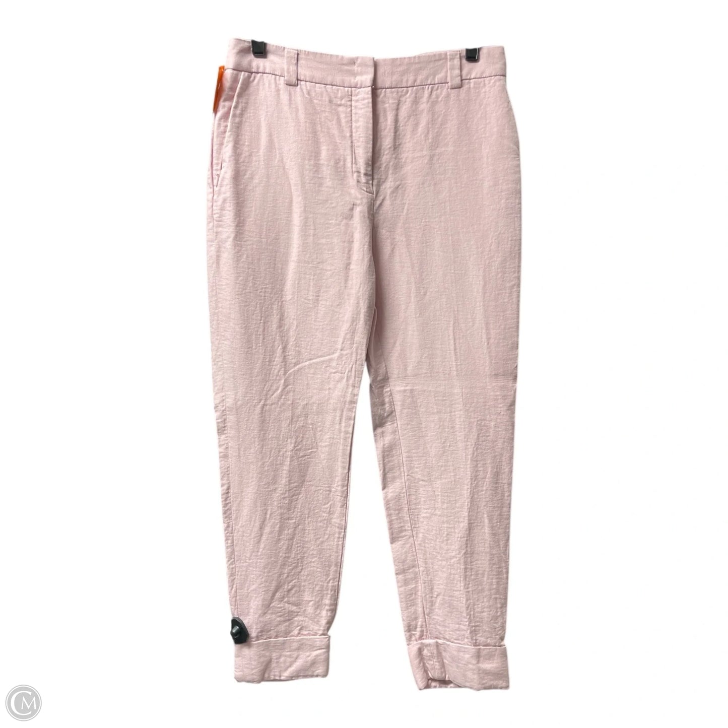 Pants Cropped By Akris In Pink, Size: 6