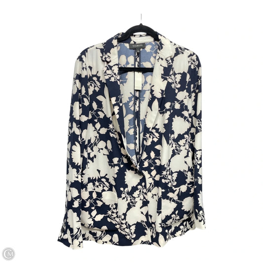 Blazer By Talbots In Blue & White, Size: L