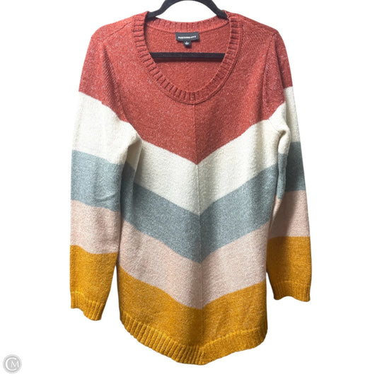 Sweater By Fortune & Ivy In Multi-colored, Size: L