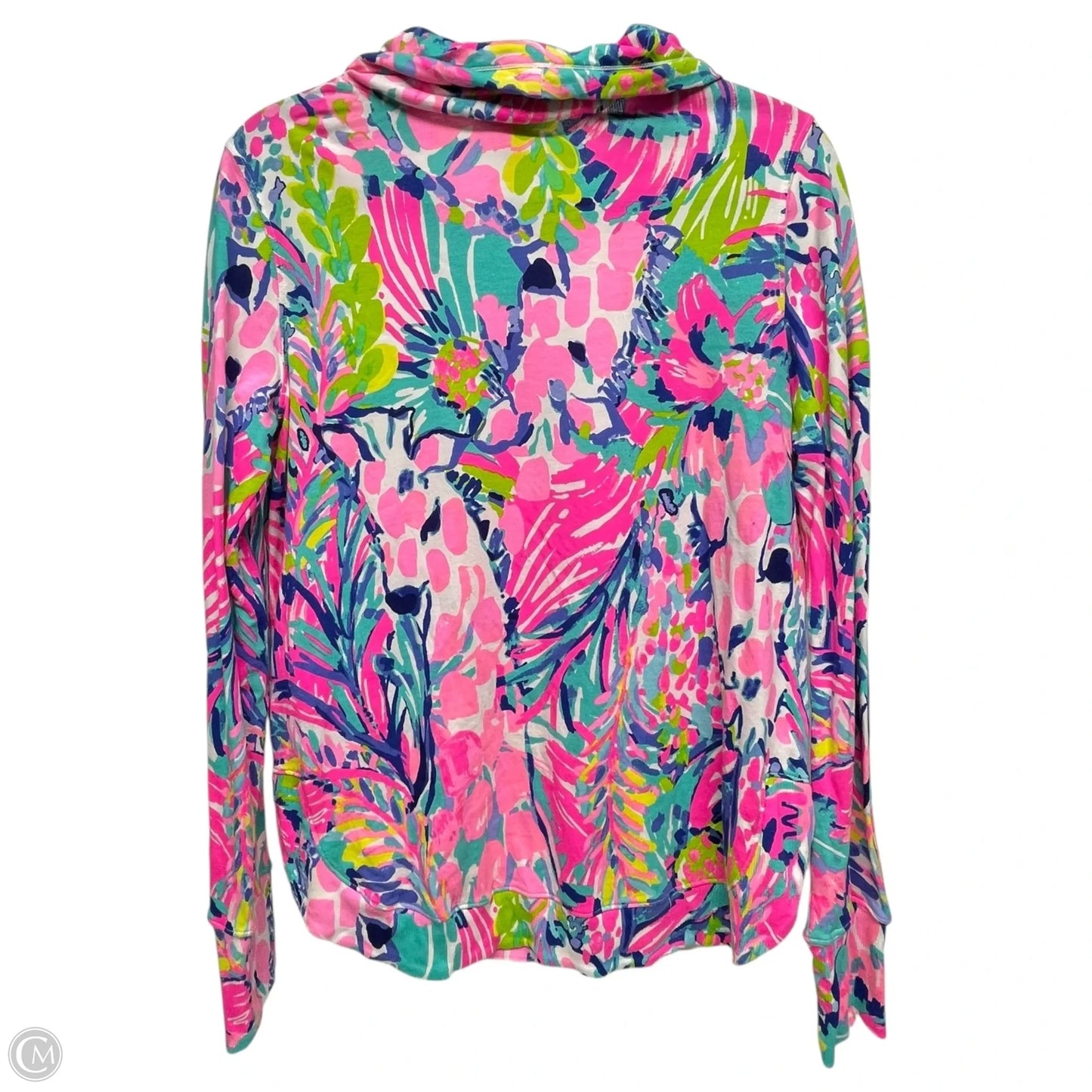 Top Long Sleeve Designer By Lilly Pulitzer In Multi-colored, Size: M