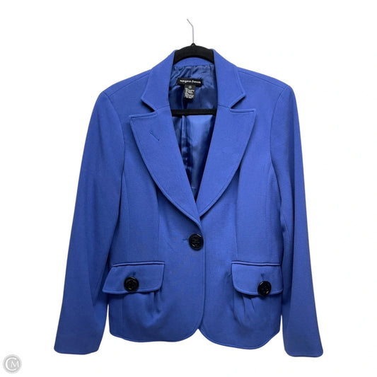Blazer By Margaret Frances In Blue, Size: 14