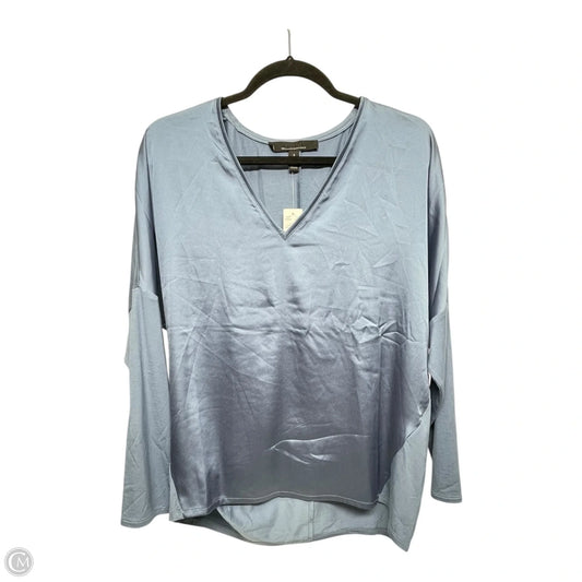 Top Long Sleeve By White House Black Market In Blue, Size: S