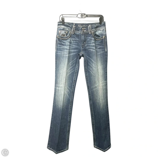 Jeans Boot Cut By Miss Me In Blue Denim, Size: 8