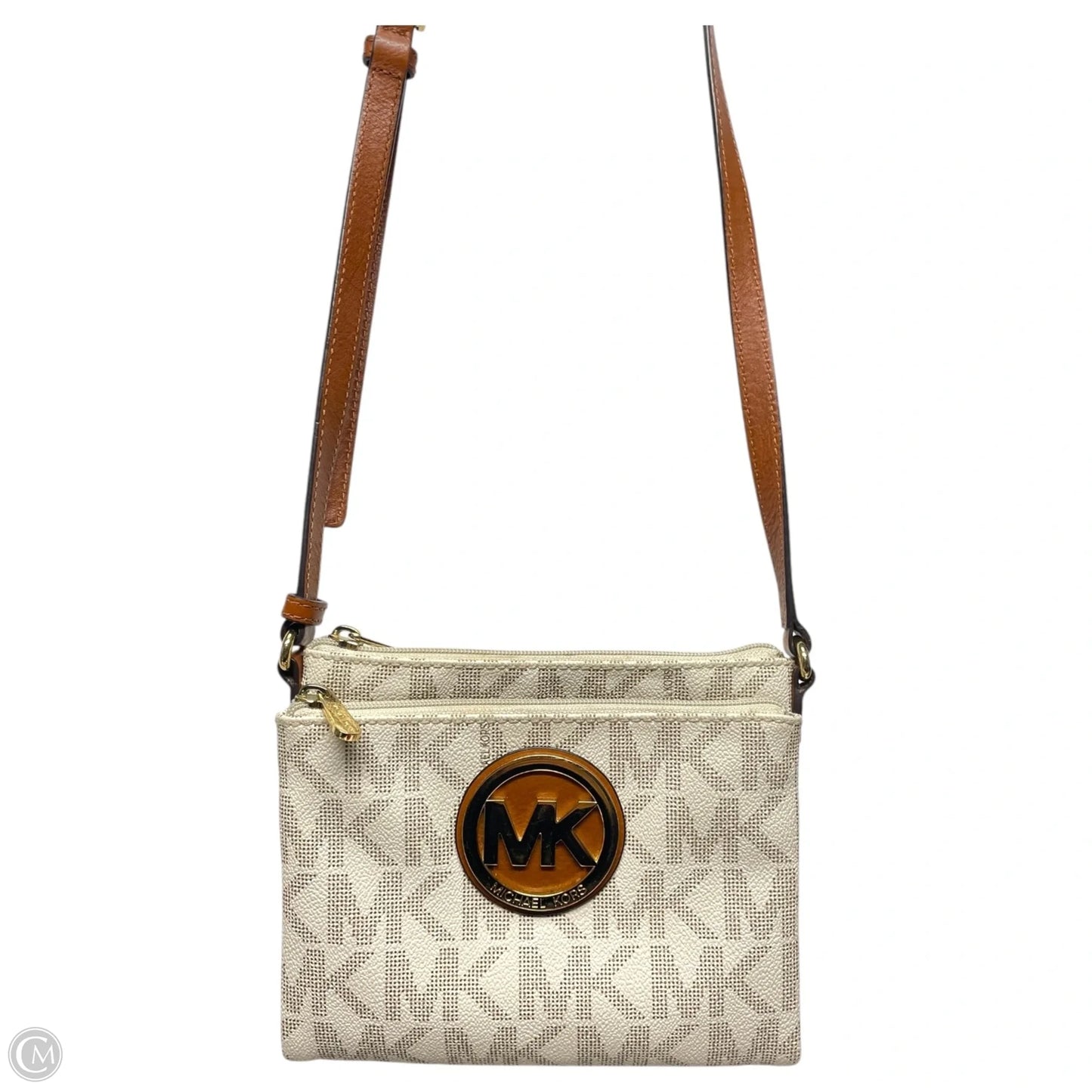 Crossbody Designer By Michael Kors, Size: Small