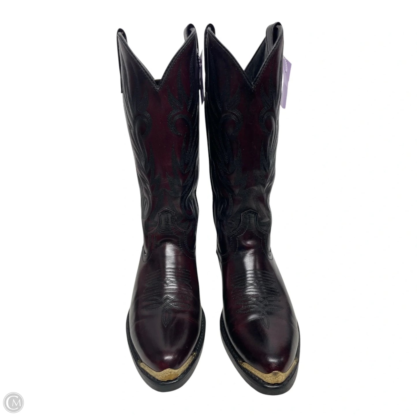 Boots Western By Laredo In Maroon, Size: 9.5
