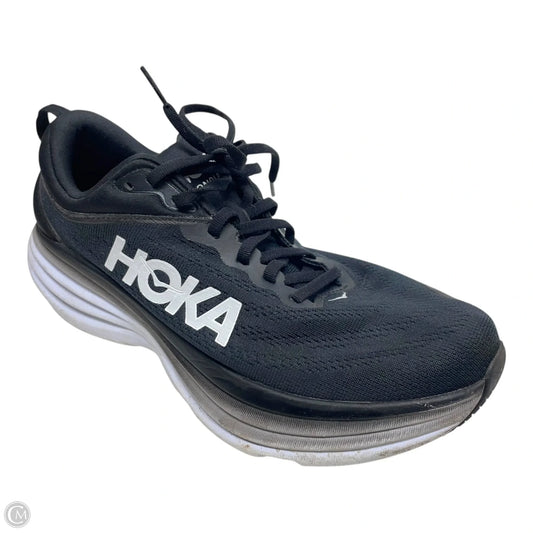 Shoes Athletic By Hoka In Black, Size: 10