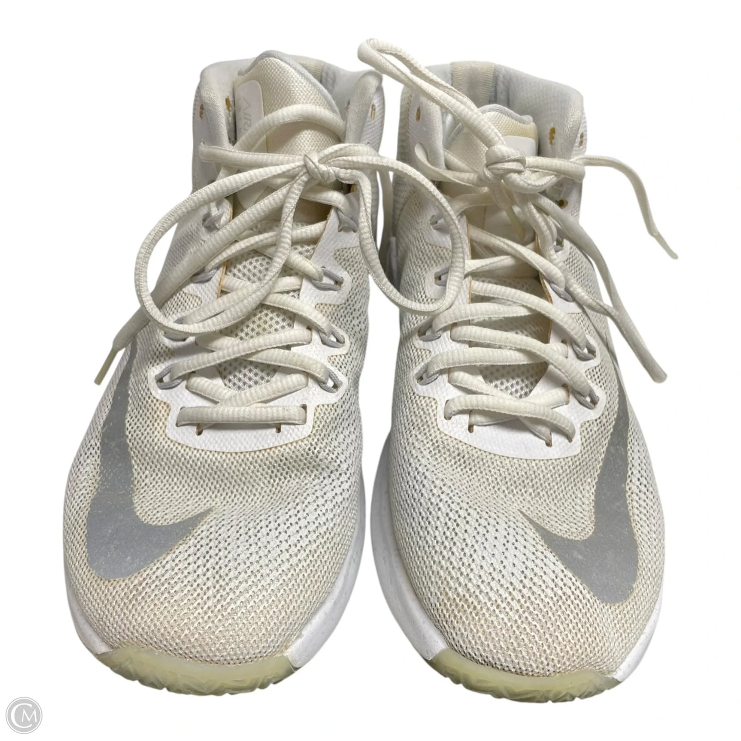 Shoes Athletic By Nike In White, Size: 8