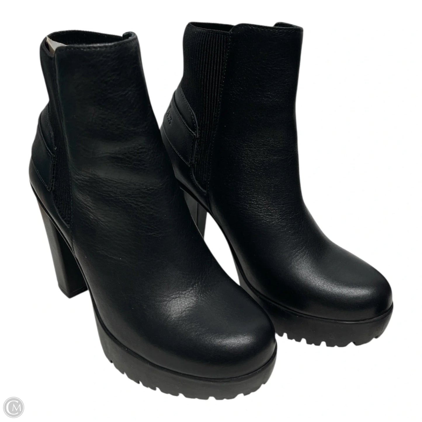 Boots Leather By Harley Davidson In Black, Size: 7