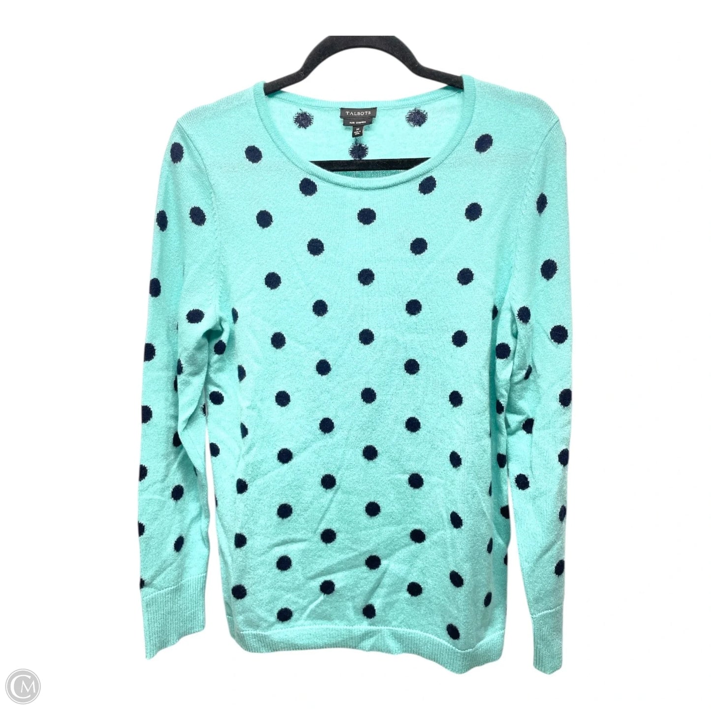 Sweater By Talbots In Green, Size: M