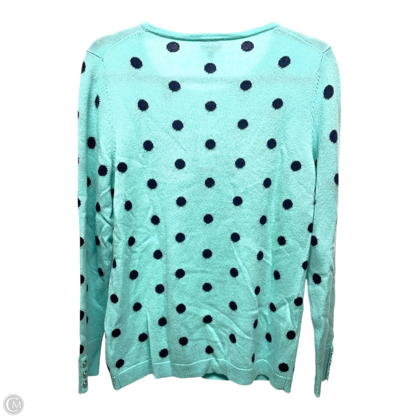 Sweater By Talbots In Green, Size: M