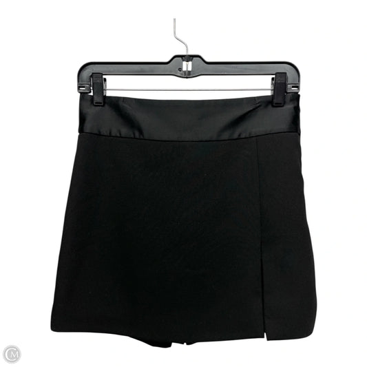 Skort By Zara In Black, Size: M