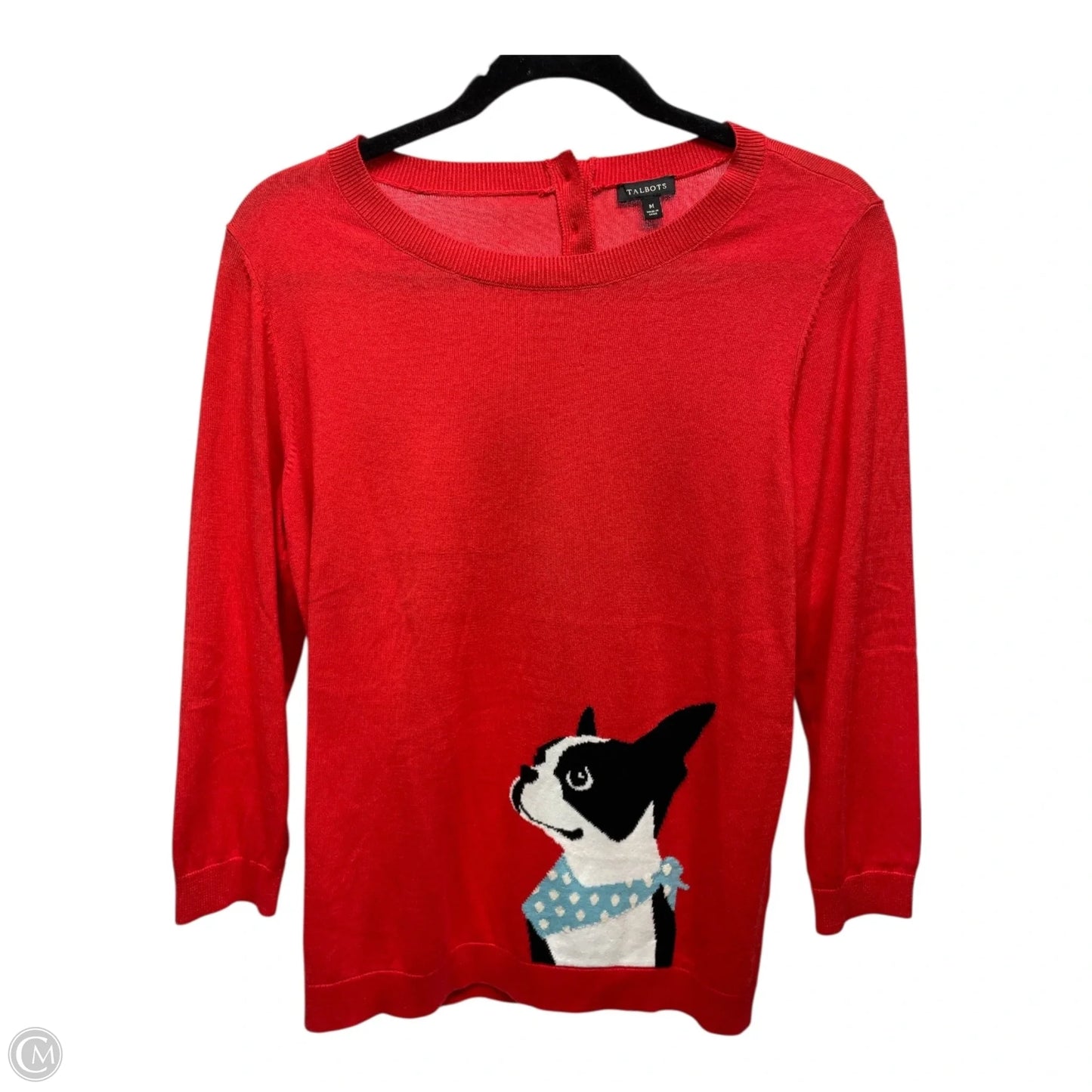 Sweater By Talbots In Red, Size: M