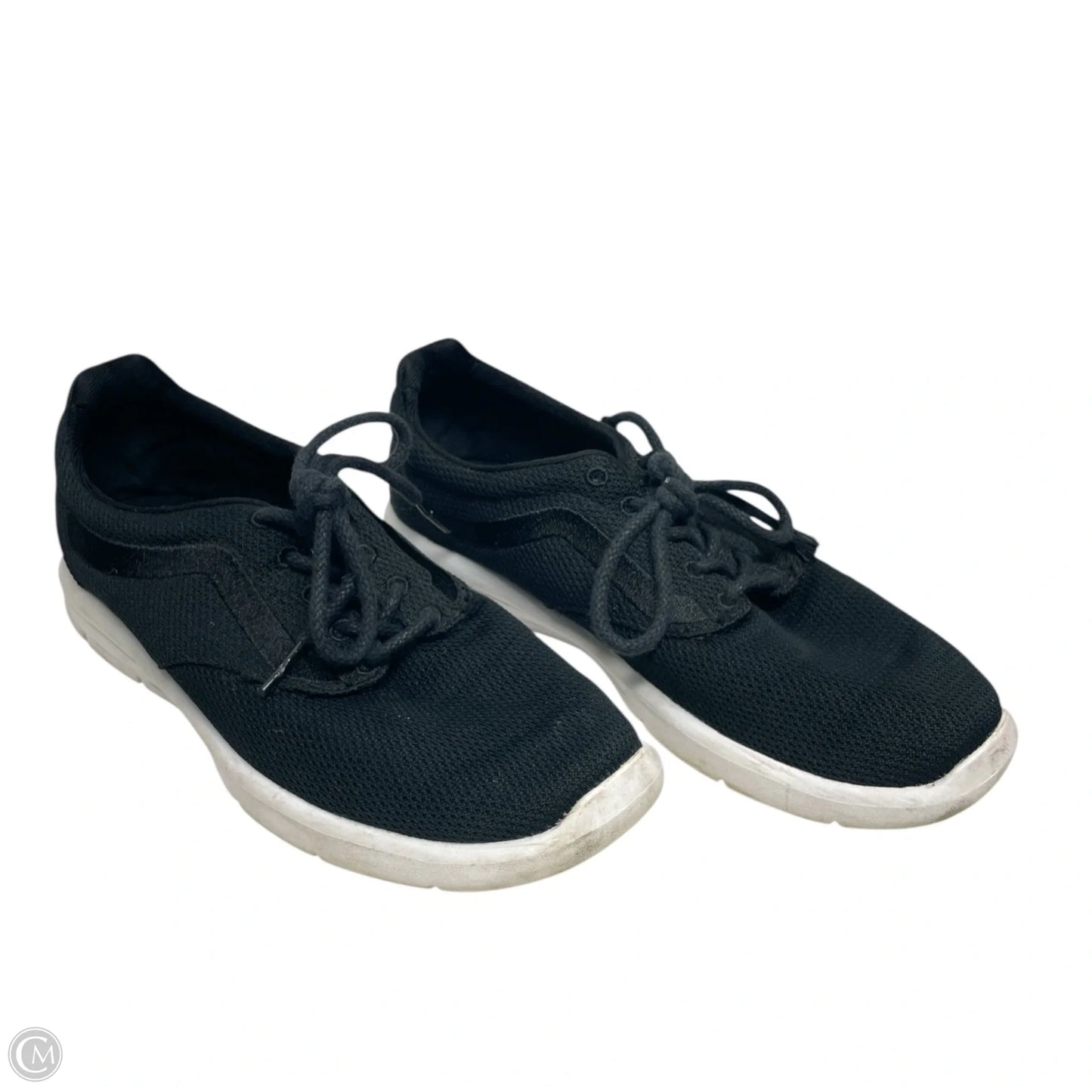 Shoes Athletic By Vans In Black, Size: 7.5