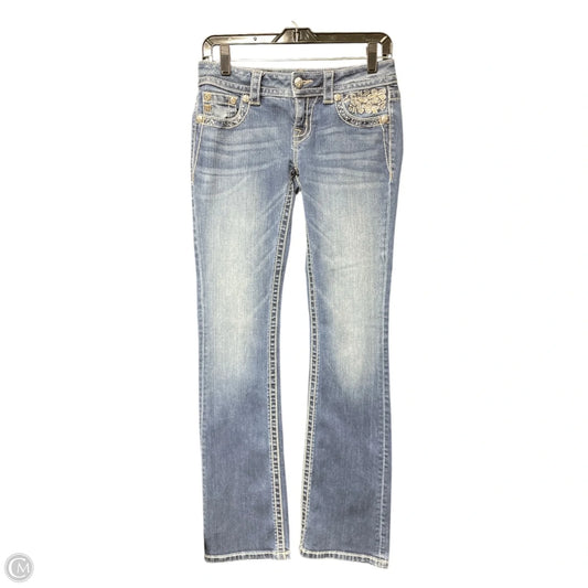 Jeans Boot Cut By Miss Me In Blue, Size: 4