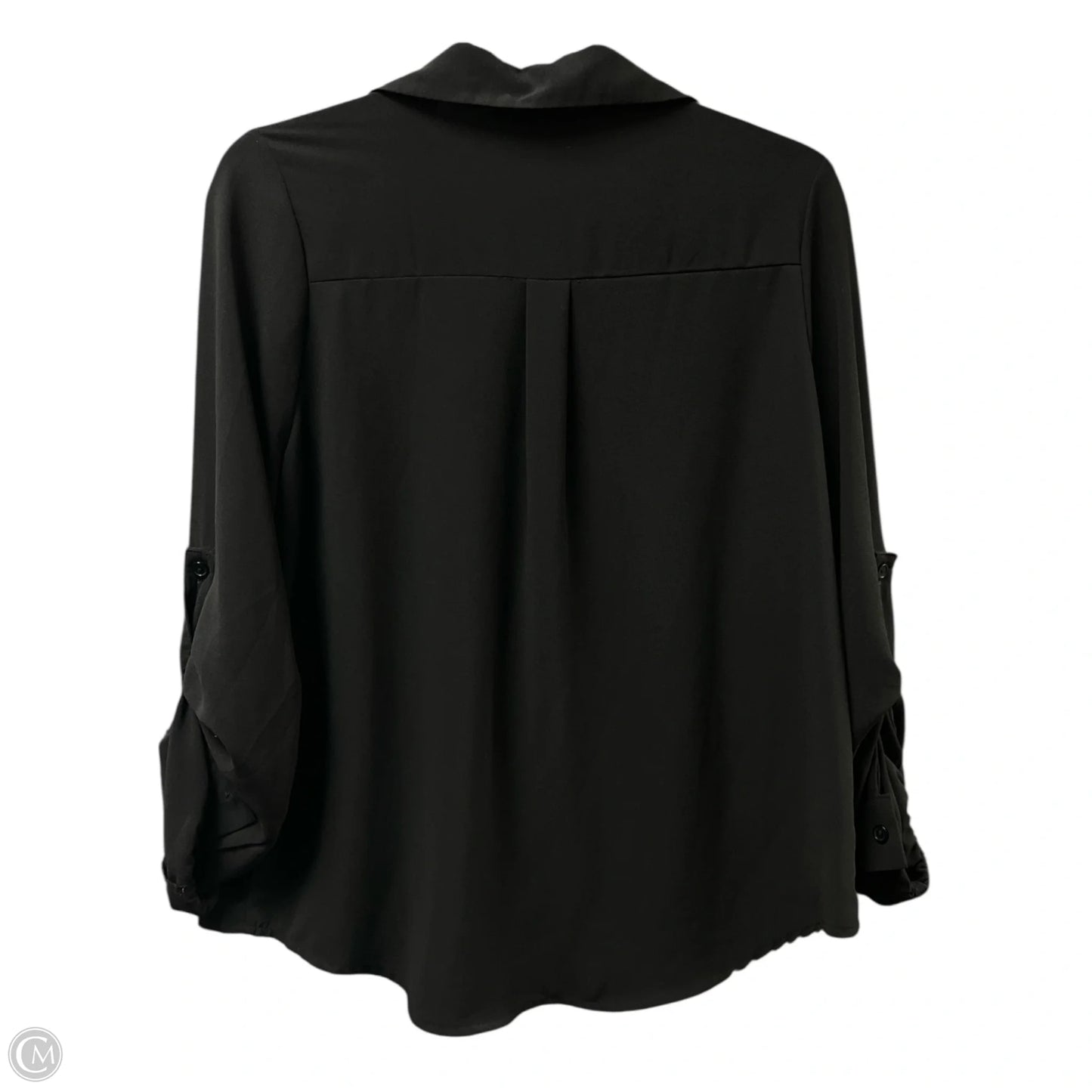 Top Long Sleeve By ACTIVE -  In Black, Size: L